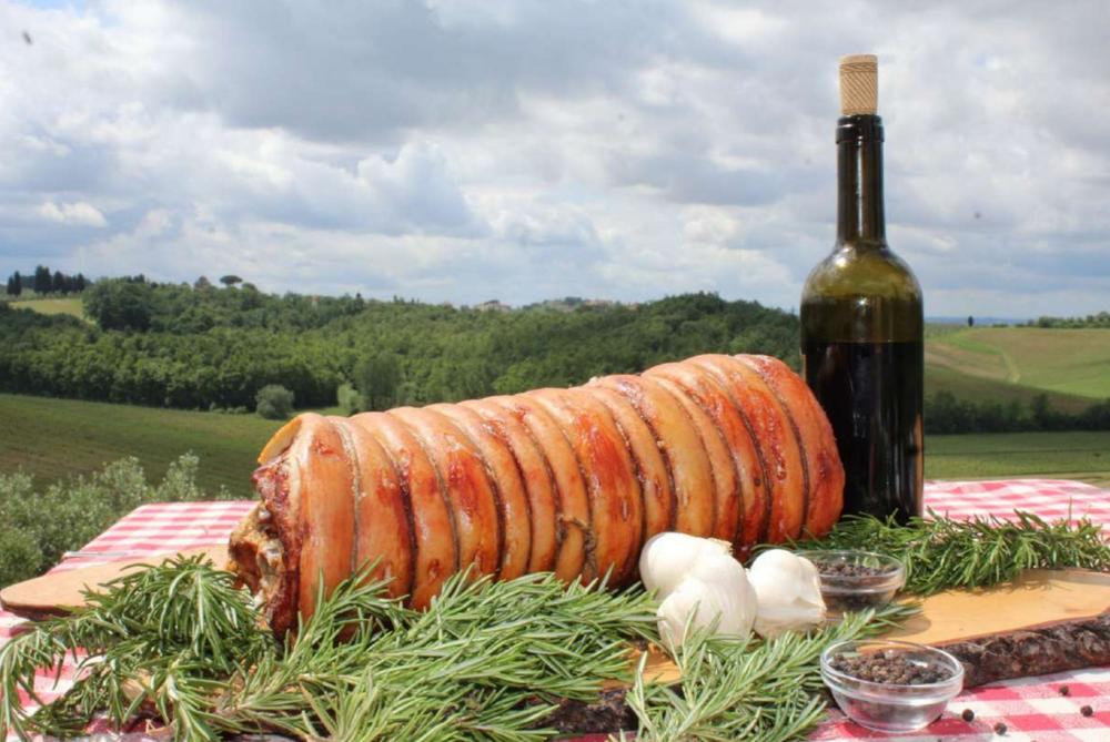 Roasted Tuscan Pork Bacon